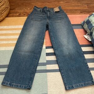 Madewell Emmett wide leg jeans